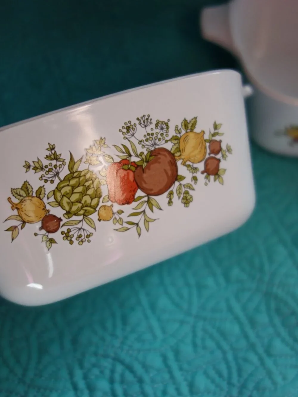 Pair of Corning Ware Spice Of Life Bakeware Square